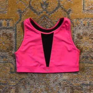 VICTORIAS SECRET MESH CROP TOP SPORTS BRA